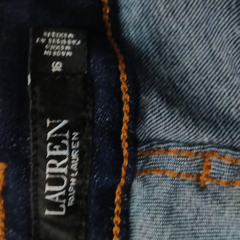 🎉HP🎉Lauren Ralph Lauren Black Label Denim Jeans, Blue, 16 - Picture 5 of 9